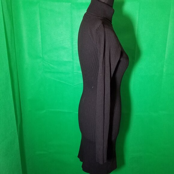 Better Be Women’s Medium Black Sweater Dress Citywear Business Party Warm - Picture 2 of 7